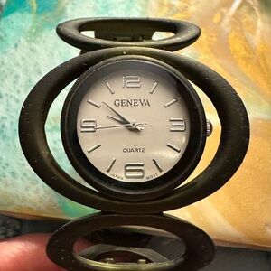 Geneva Dark Olive Green Women’s Watch